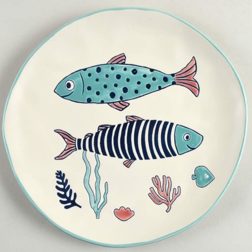 Spectrum Designz   Finn and Fish Dinner Plate